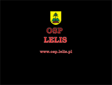 Tablet Screenshot of osp.lelis.pl